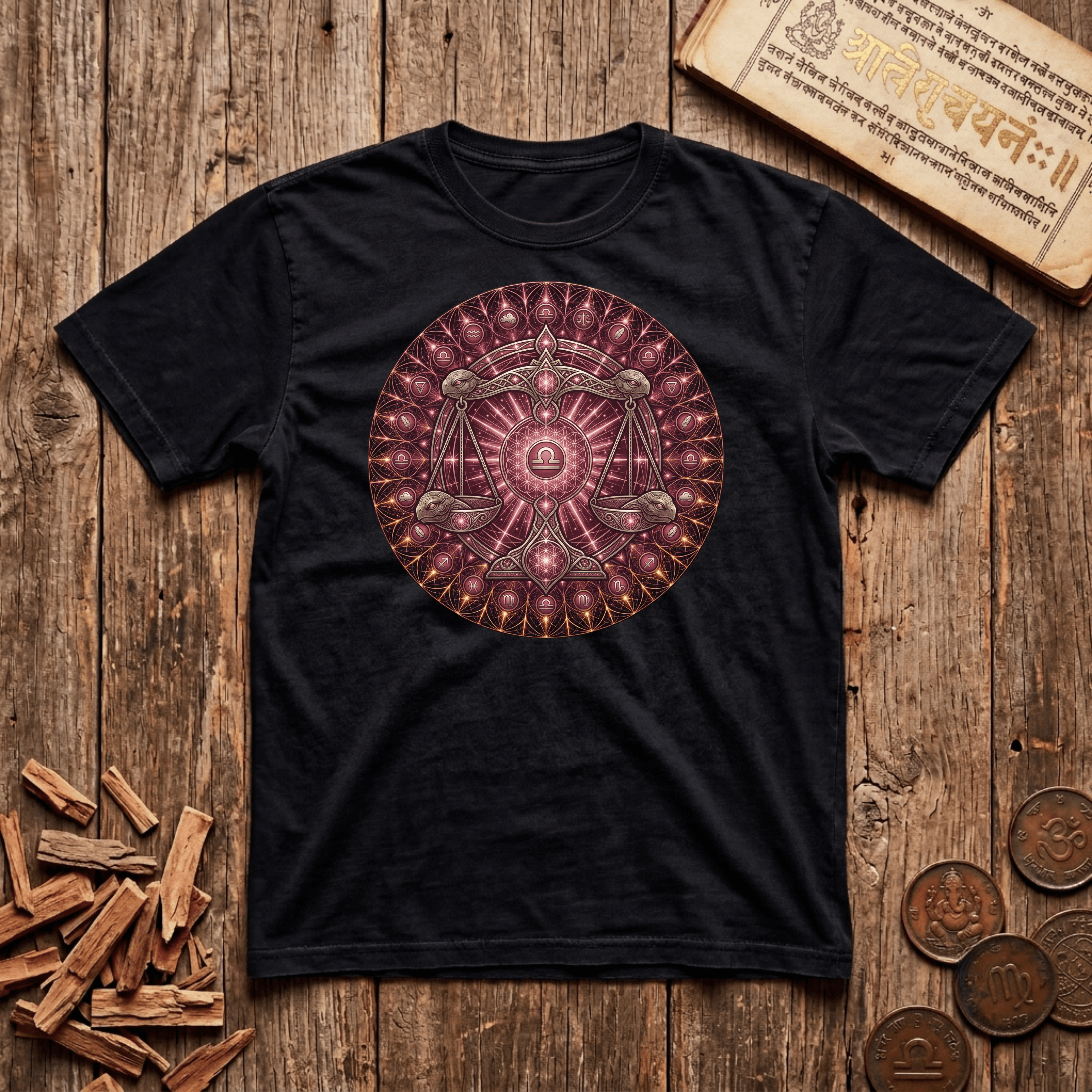 Libra — The Scales - T-Shirt