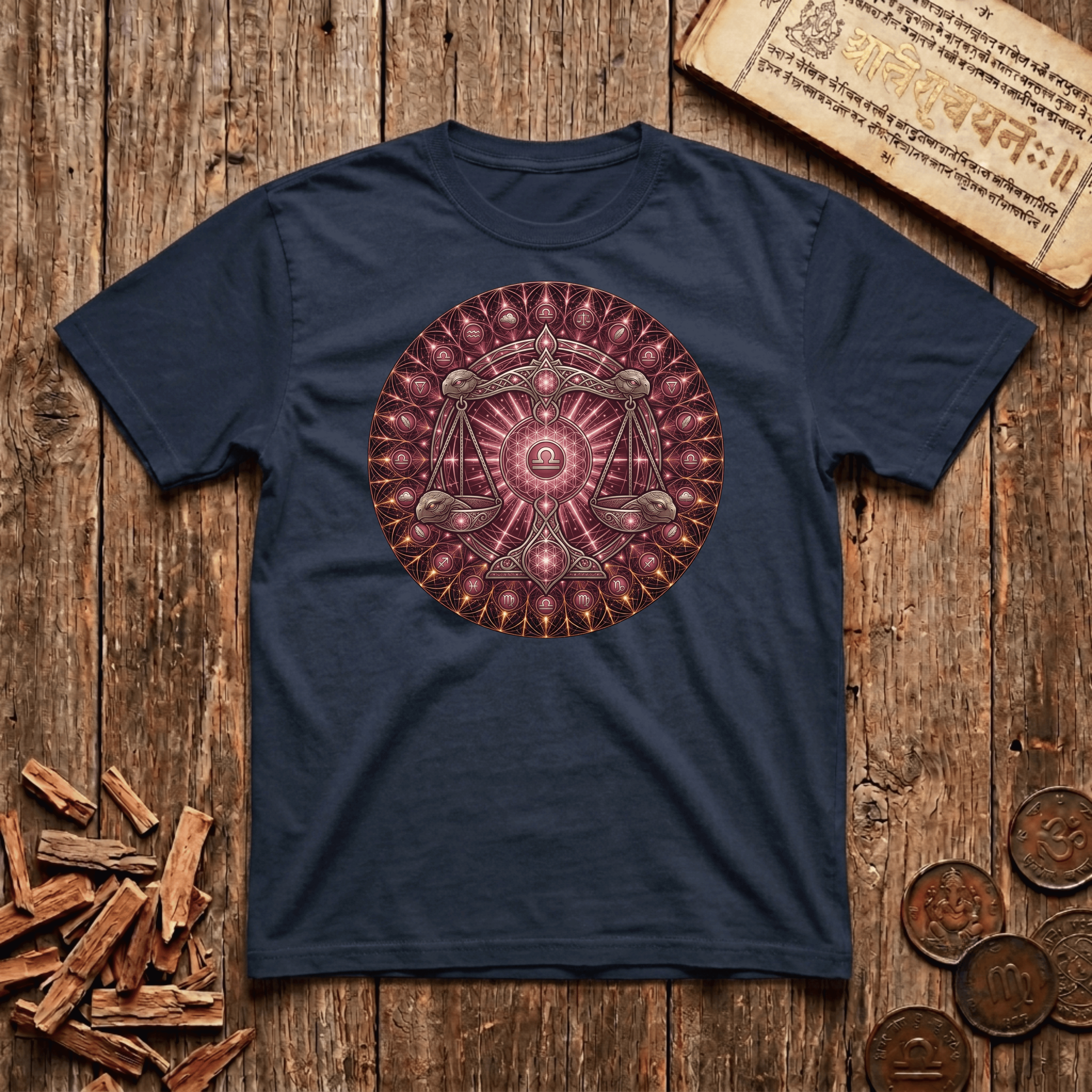 Libra — The Scales - T-Shirt