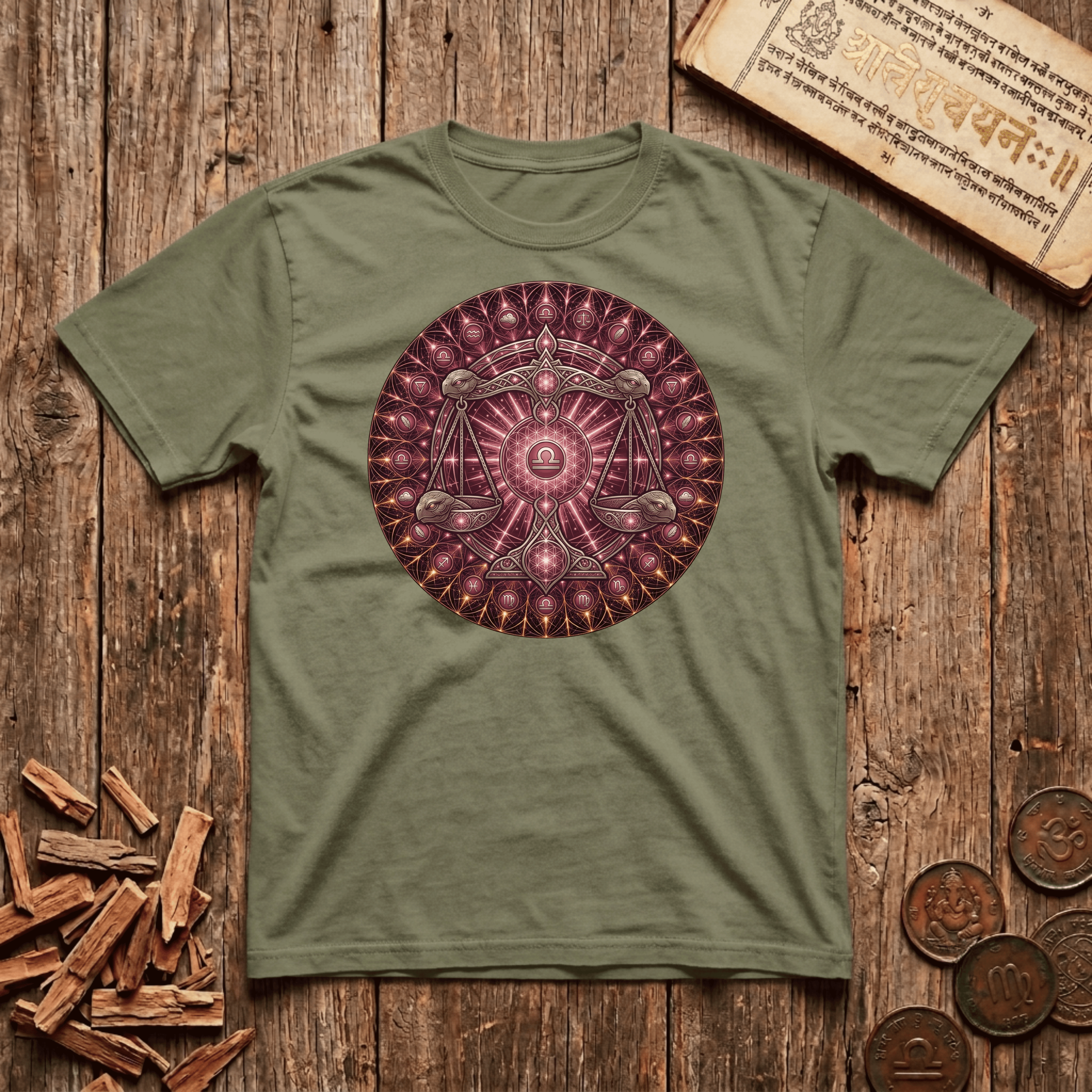 Libra — The Scales - T-Shirt