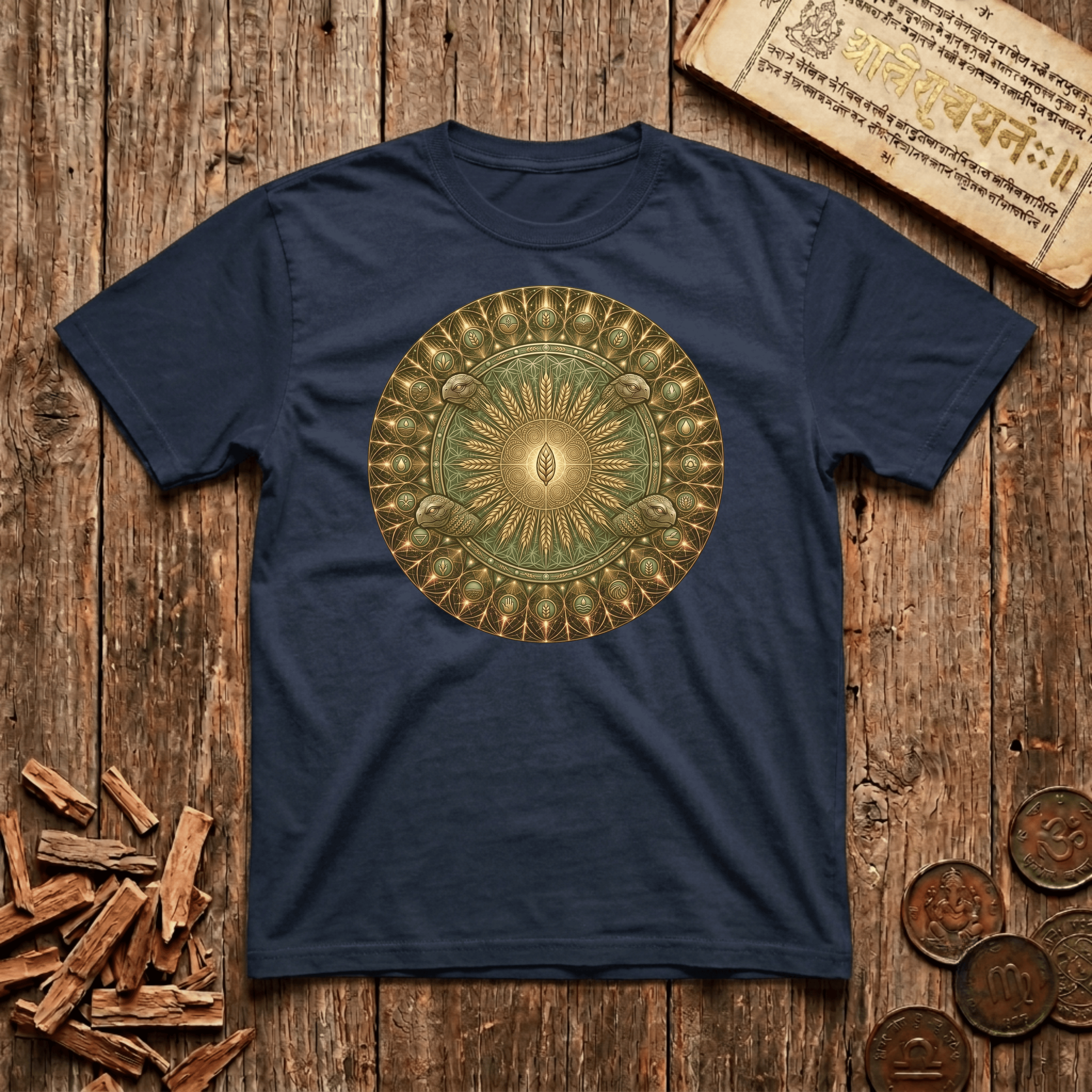 Virgo — The Sacred Wheat - T-Shirt