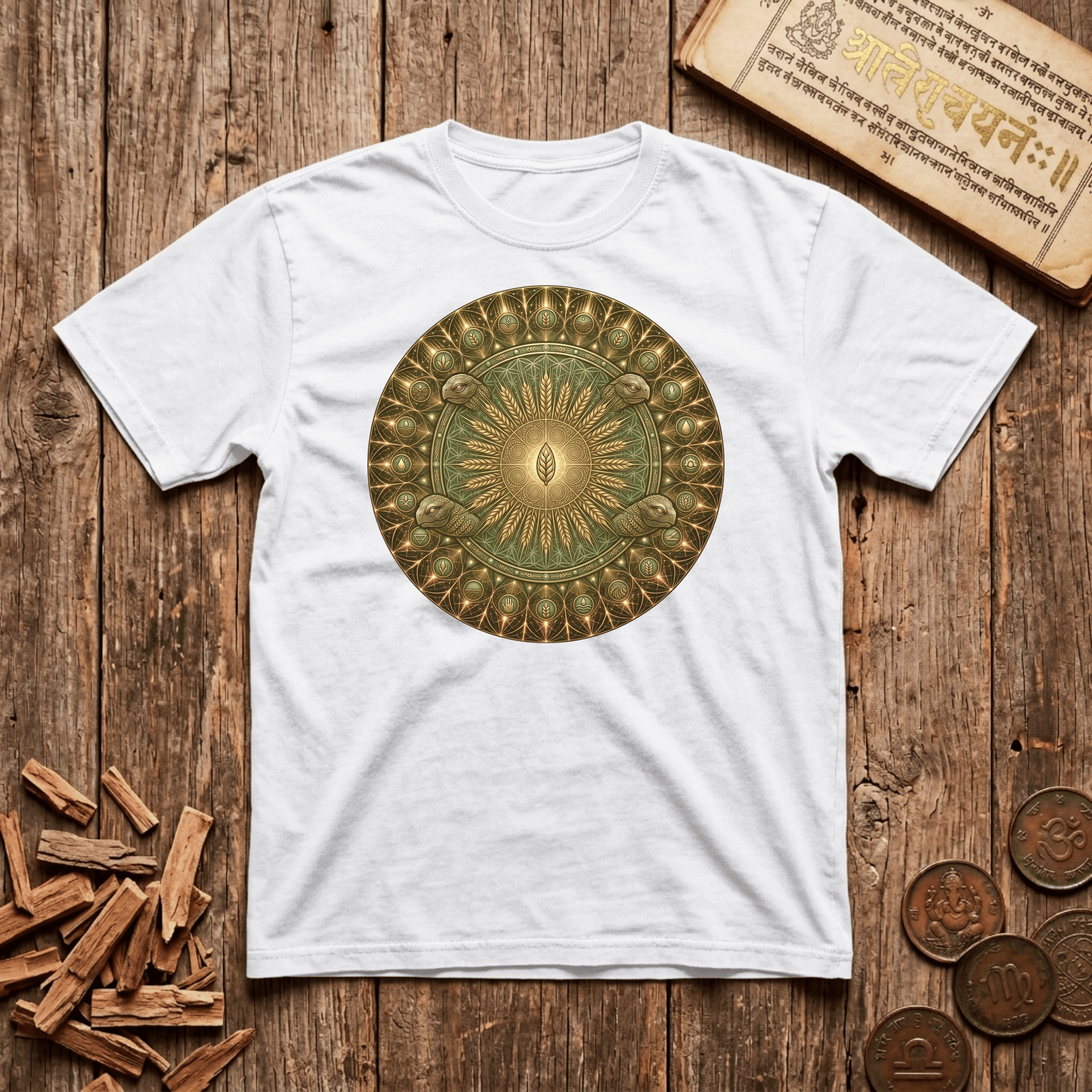 Virgo — The Sacred Wheat - T-Shirt