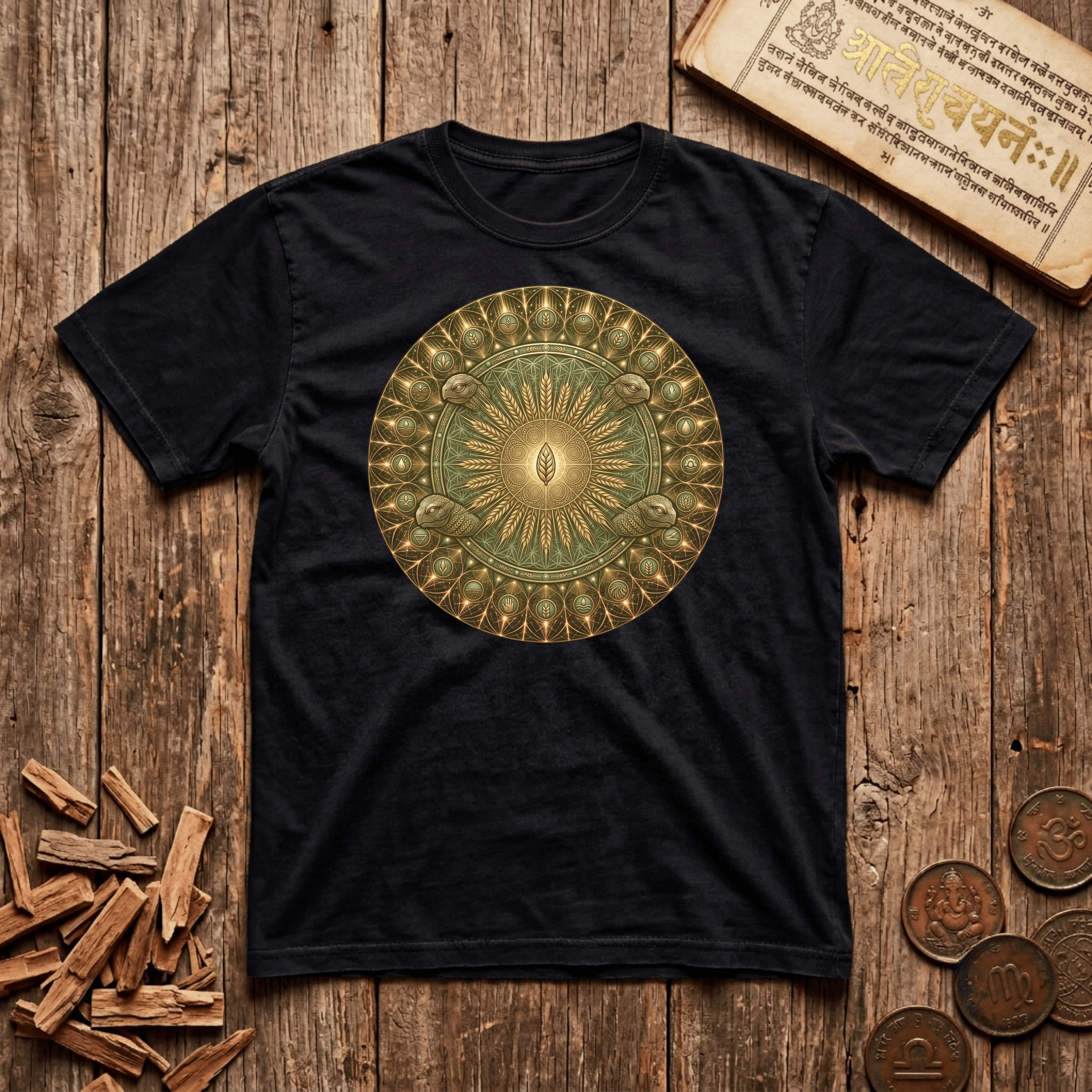 Virgo — The Sacred Wheat - T-Shirt