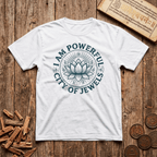 Solar Plexus Chakra — Manipura- I am Powerful - Wood Cut - T-Shirt