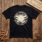 Third Eye Chakra — Ajna - Trust Your Vision - Beyond The Seen - Wood Cut - T-Shirt