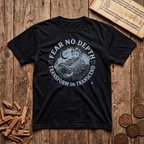 Scorpio — The Scorpion - Fear No Depth - Wood Cut - T-Shirt