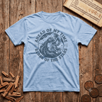 Aquarius — The Water Bearer - Ahead of My Time - Wood Cut - T-Shirt