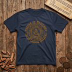 High Priestess of Sacred Geometry - Keeper of Mysteries - Wood Cut - T-Shirt