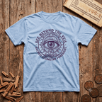 Oracle of Sacred Geometry - See Beyond The Veil - Wood Cut - T-Shirt