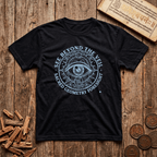 Oracle of Sacred Geometry - See Beyond The Veil - Wood Cut - T-Shirt
