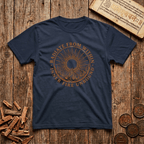 Tejas — Inner Radiance - Radiate From Within - Wood Cut - T-Shirt