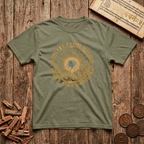 Tejas — Inner Radiance - Radiate From Within - Wood Cut - T-Shirt