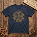 Pranava — The Sound of Om - Hear The First Sound - Wood Cut - T-Shirt