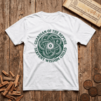 Naga — The Cosmic Serpent - Wood Cut - T-Shirt