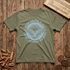Garuda — The Celestial Eagle - Wood Cut - T-Shirt