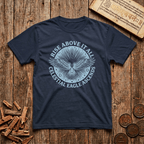 Garuda — The Celestial Eagle - Wood Cut - T-Shirt