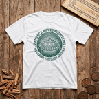 Kurma — The Divine Tortoise - Wood Cut - T-Shirt