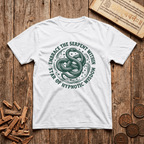 Ashlesha - Embrace The Serpent Within - Wood Cut - T-Shirt