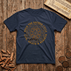 Bharani - Hold The Sacred Cycle - Wood Cut - T-Shirt