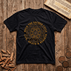 Bharani - Hold The Sacred Cycle - Wood Cut - T-Shirt