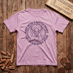 Mrigashira - Seek With A Gentle Heart - Wood Cut - T-Shirt