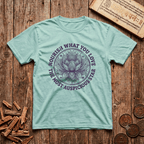 Pushya - Nourish What You Love - Wood Cut - T-Shirt