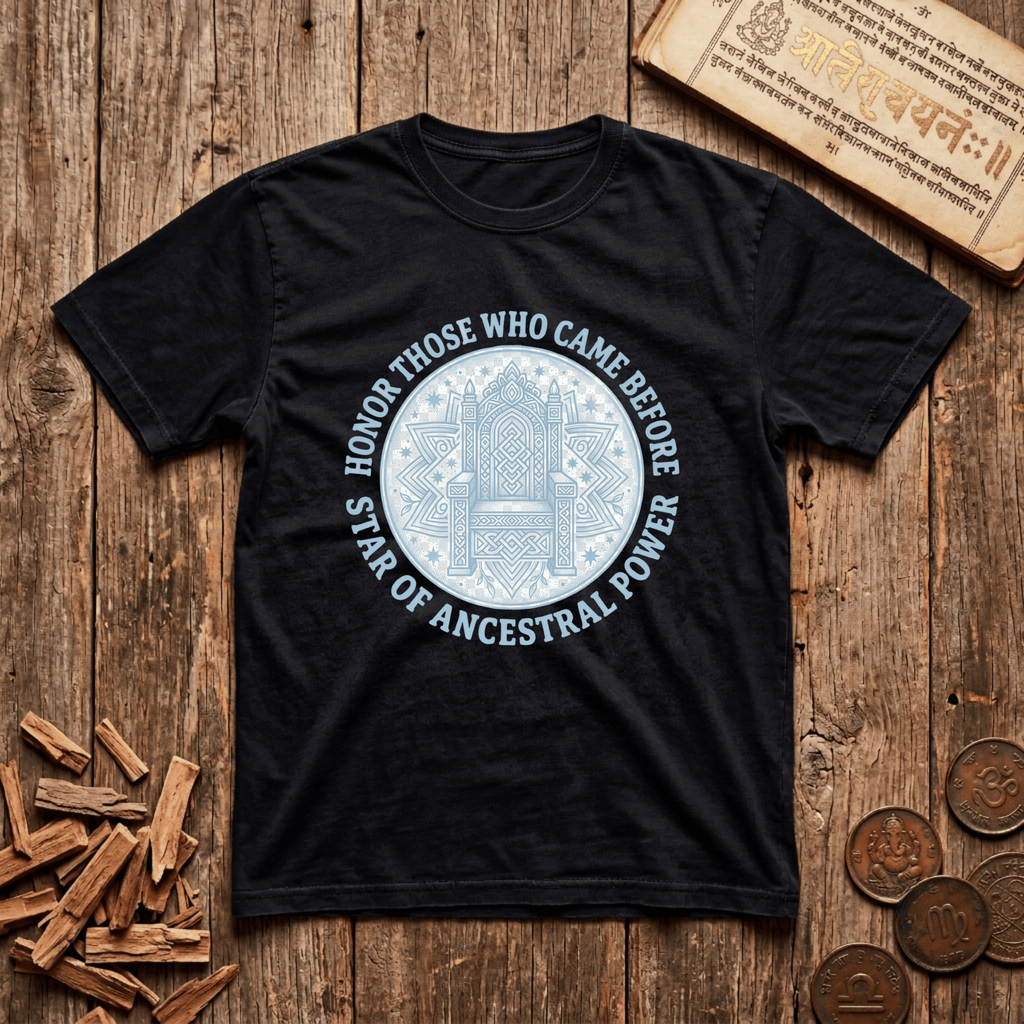 Magha - Honour Those Who Came Before - Wood Cut - T-Shirt