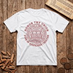 Uttara Phalguni - Build What Lasts - Wood Cut - T-Shirt