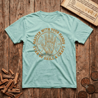 Hasta - Star of Skill and Craft - Wood Cut - T-Shirt