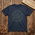 Swati - Move With The Wind - Wood Cut - T-Shirt