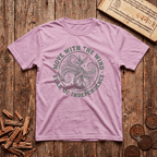 Swati - Move With The Wind - Wood Cut - T-Shirt