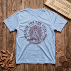 Vishakha - Aim For The Goal - Wood Cut - T-Shirt