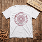 Anuradha - Devote Yourself Fully - Wood Cut - T-Shirt