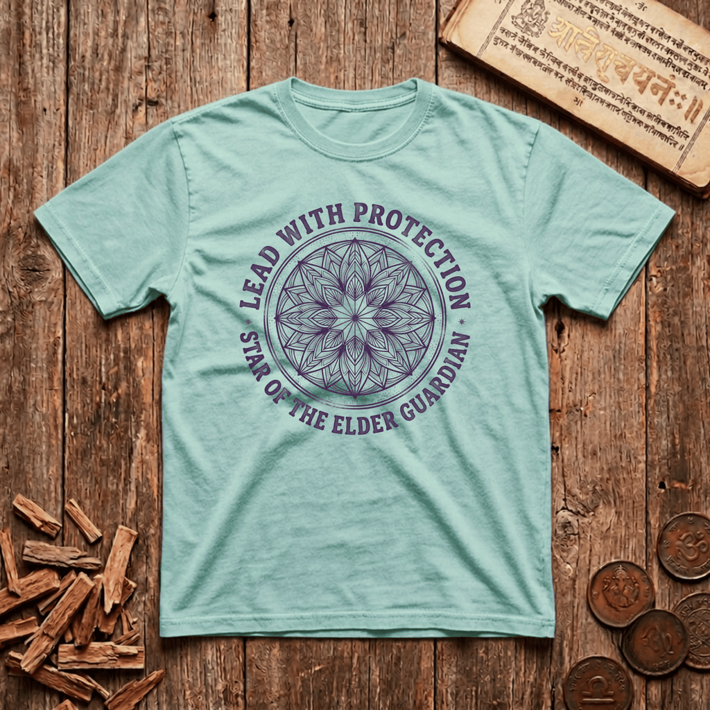 Jyeshtha - Lead With Protection - Wood Cut - T-Shirt