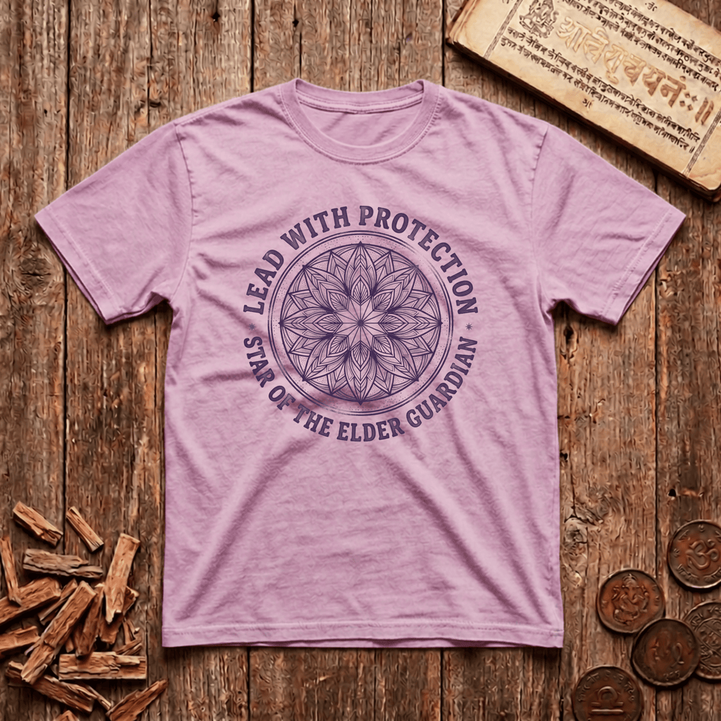 Jyeshtha - Lead With Protection - Wood Cut - T-Shirt