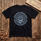 Jyeshtha - Lead With Protection - Wood Cut - T-Shirt