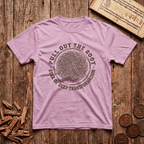 Mula - Pull Out The Root - Star Of Deep Transformation - Wood Cut - T-Shirt