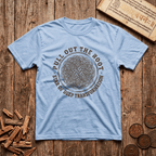 Mula - Pull Out The Root - Star Of Deep Transformation - Wood Cut - T-Shirt