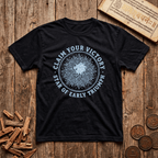 Purva Ashadha - Claim Your Victory - Star of Early Triumph - Wood Cut - T-Shirt