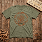 Dhanishta - Drum Your Prosperity - Star of Wealth & Music - Wood Cut - T-Shirt