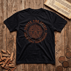 Purva Bhadrapada - Ignite The Spirit - Star of Fierce Transformation - Wood Cut - T-Shirt