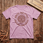 Purva Bhadrapada - Ignite The Spirit - Star of Fierce Transformation - Wood Cut - T-Shirt