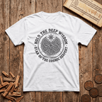 Uttara Bhadrapada - Hold The Deep Wisdom - Wood Cut - T-Shirt
