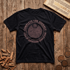 Revati - Complete The Journey - Star of Nourishing Completion - Wood Cut - T-Shirt