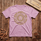 Abhijit - Victory Against All Odds - Hidden Star of Triumph - Wood Cut - T-Shirt