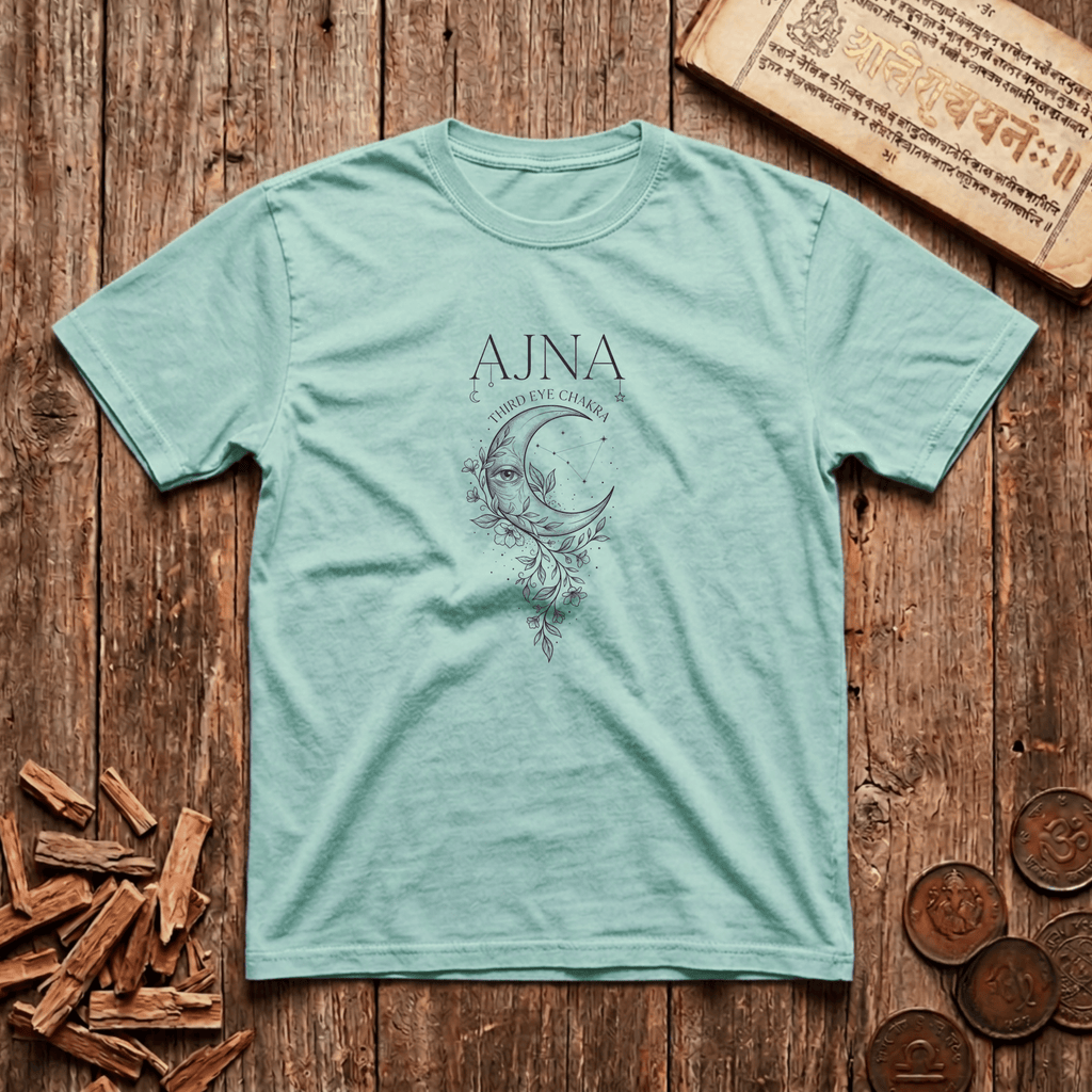 Ajna — Third Eye Chakra - Celestial Linework - T-Shirt
