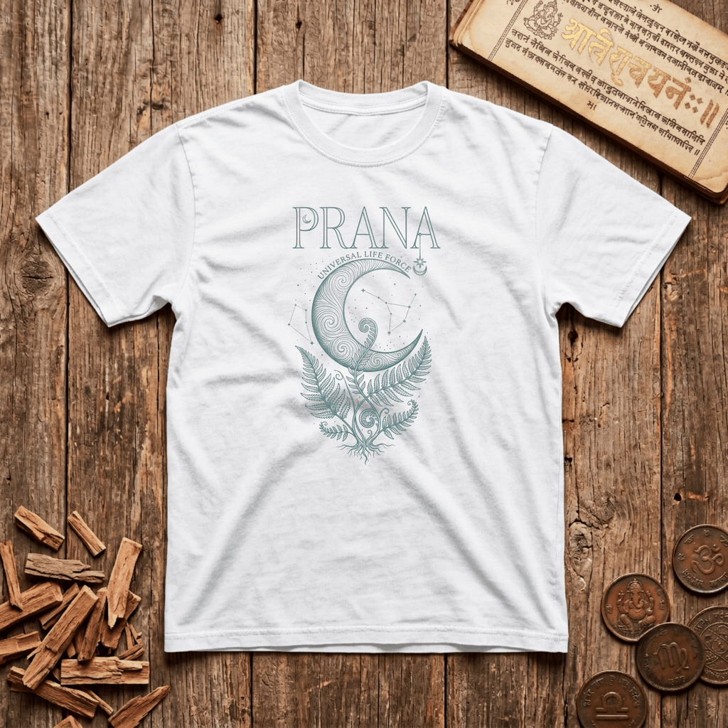 Prana — Universal Life Force - Celestial Linework- T-Shirt