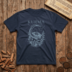 Kurma — The Divine Tortoise - Celestial Linework- T-Shirt