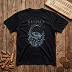 Kurma — The Divine Tortoise - Celestial Linework- T-Shirt