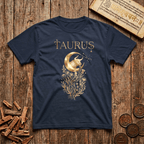 Taurus — The Bull - Celestial Linework- T-Shirt