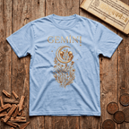 Gemini — The Twins - Celestial Linework- T-Shirt